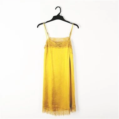 F21 Damen Gold Kleid Nachtwäsche
